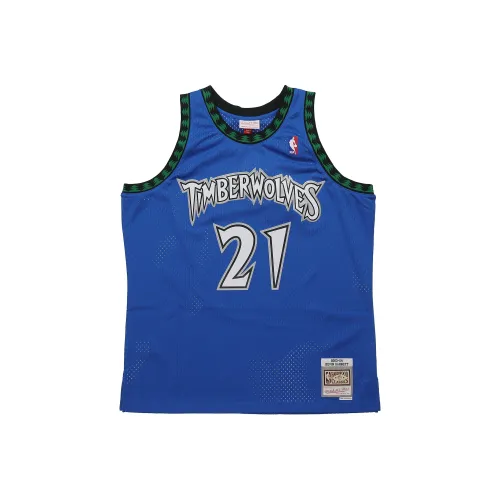 MITCHELL NESS Баскетбольная Джерси Унисекс Королевский Синий