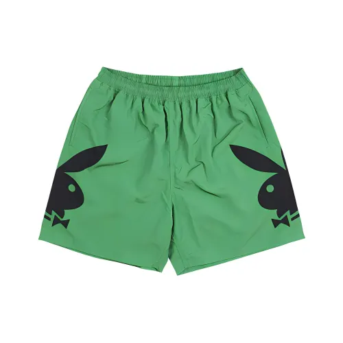PLEASURES Зеленые Мужские Повседневные Шорты