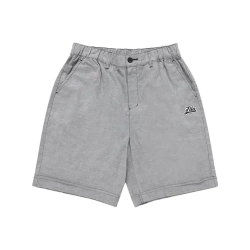 FILA FUSION Baseball серия Повседневные шорты Мужские Черные