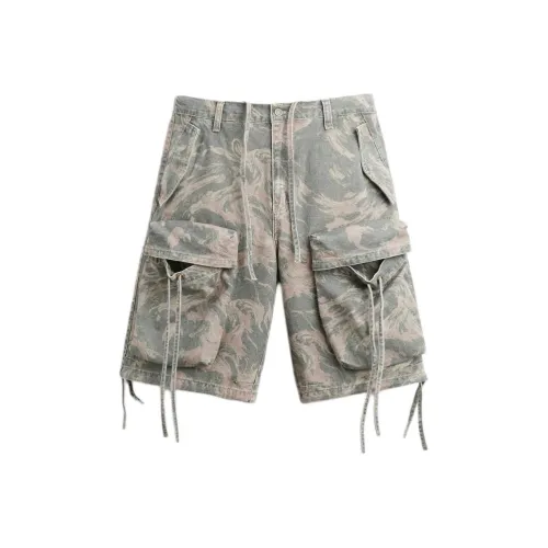 ZARA Gray Men's Casual Shorts ZARA Серый Мужские Повседневные Шорты