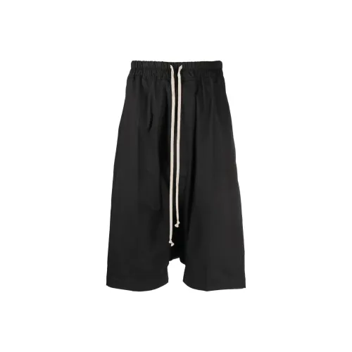 RICK OWENS совместный бренд Черные Мужские Повседневные Шорты