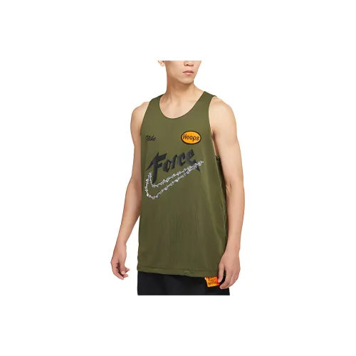 Nike Зеленый Мужской баскетбольный топ