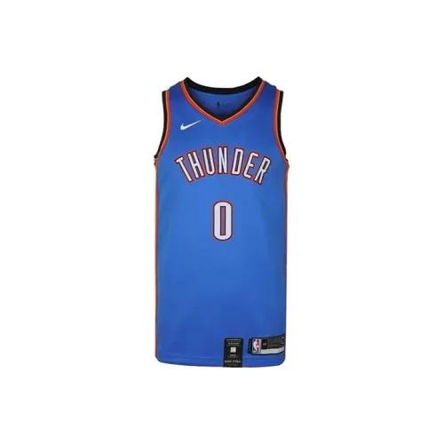 Nike Баскетбольная Джерси Мужская Синяя