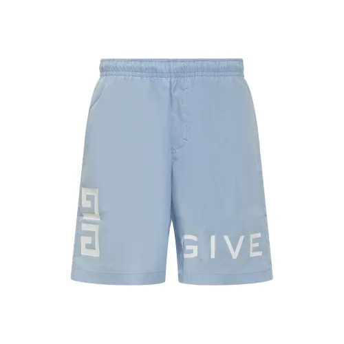 Givenchy SS23 Повседневные шорты Мужские Светло-синие