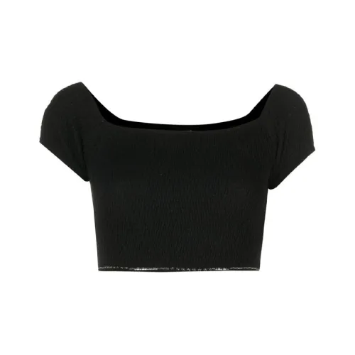 WE11DONE Черные Женские Майки