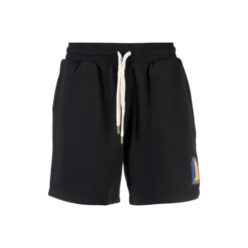 CASABLANCA Черные Мужские Повседневные Шорты