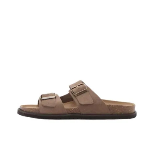 MANGO PU (полиуретан) Полиуретан Устойчивый к истиранию Слипоны Мужской Коричневый