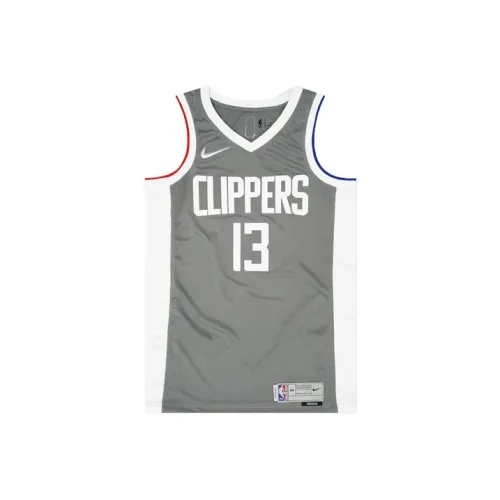 Nike Баскетбольная Джерси Мужская Серого цвета