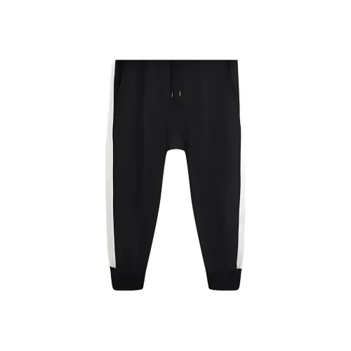 Neil Barrett Черные/Белые Мужские Повседневные Штаны