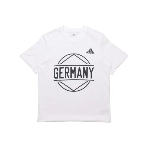 Adidas Germany White Men's Football Jersey Adidas Germany Белый Мужской Футбольный Джерси