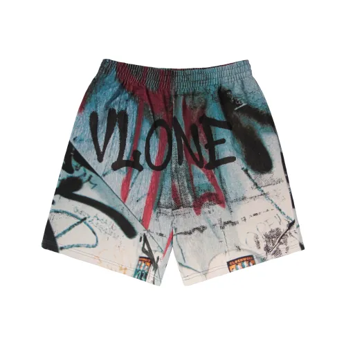 VLONE Повседневные шорты унисекс черный синий