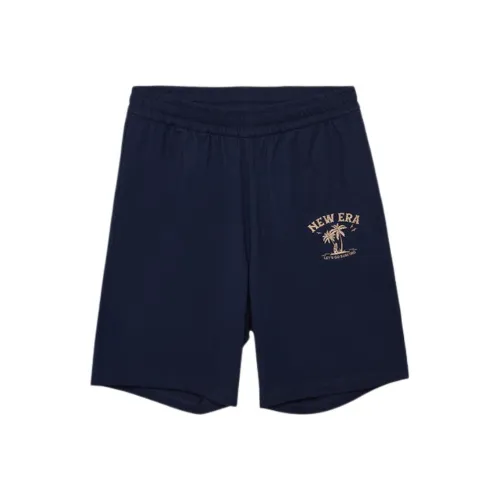 New Era Повседневные шорты Унисекс Темно-синий Синий