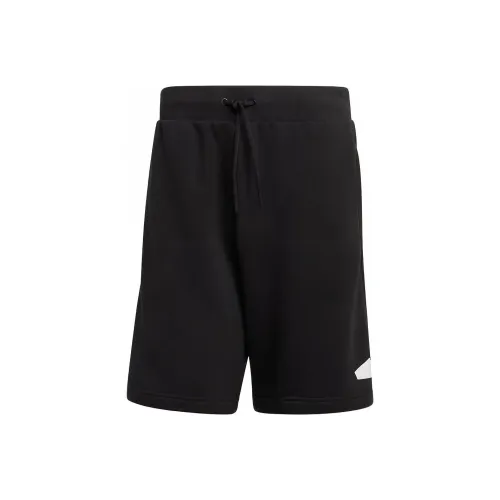 Adidas Мужские спортивные шорты черного цвета