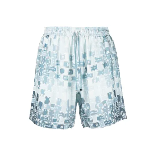 AMIRI Men's Blue Casual Shorts AMIRI Мужские Синие Повседневные Шорты