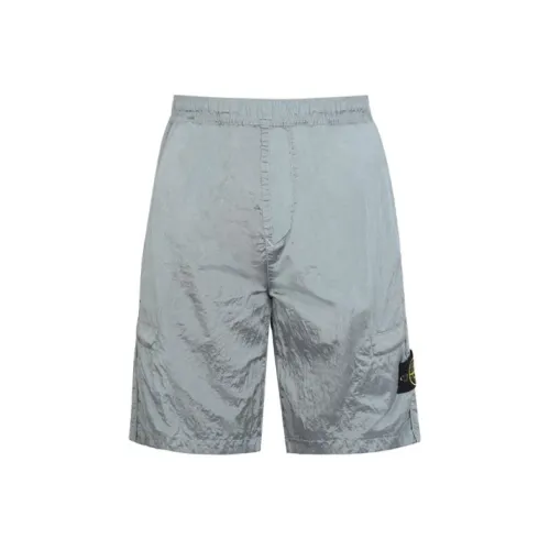 Stone Island Ice Синий Мужские Повседневные Шорты