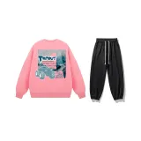 443 Розовый + 02 Черный