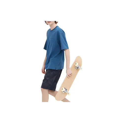 UNIQLO Темно-синие унисекс повседневные шорты