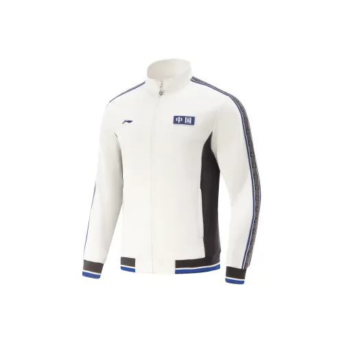 Подкладка Table Tennis Series Куртки Пальто Унисекс Айвори