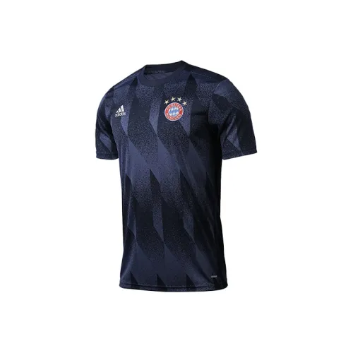 Adidas Bayern Munich Blue Men's Football Jersey Adidas Bayern Munich Синий Мужской Футбольный Джерси