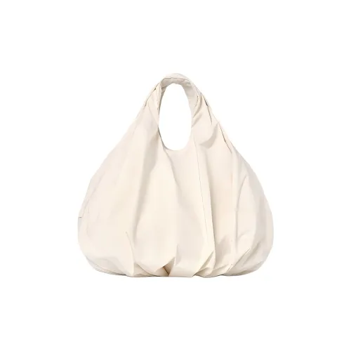 COS Ткань Сумка Большая Женская Бежевая