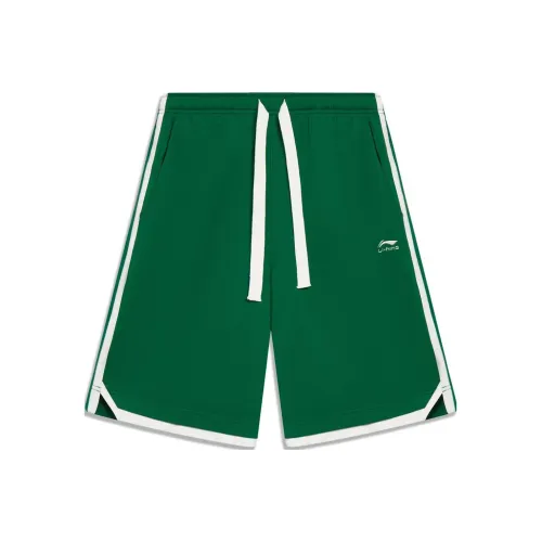 LINING Sports Life Collection Cool Pine Green Мужские Повседневные Шорты