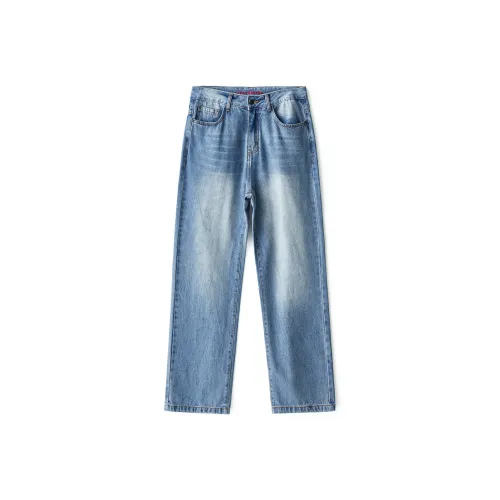 LUCKY BRAND Синие Унисекс Джинсы