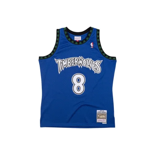 MITCHELL NESS x NBA Баскетбольная Джерси Унисекс Синяя