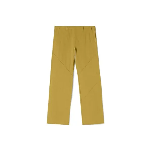 Asics Повседневные брюки Мужские Желтые