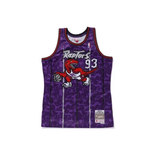 A BATHING APE Bape Баскетбольная майка Унисекс Фиолетовая