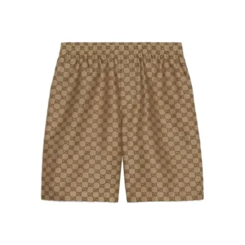 GUCCI SS23 Повседневные шорты Мужские Бежевые