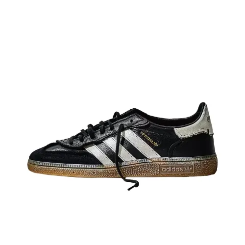 INVINCIBLE коллаборация x Adidas Originals HANDBALL SPEZIAL Аbrasion Resistant Низкие Скейтбординг Кроссовки Унисекс Черные