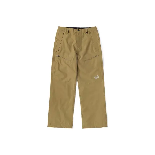 Vans Повседневные брюки Мужские Оливково-коричневые