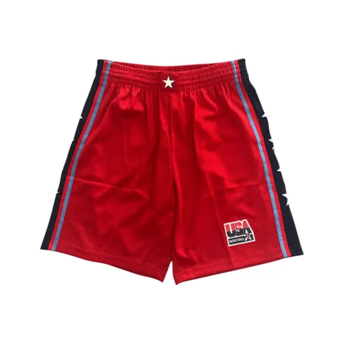 MITCHELL NESS Баскетбольные шорты Унисекс Красный