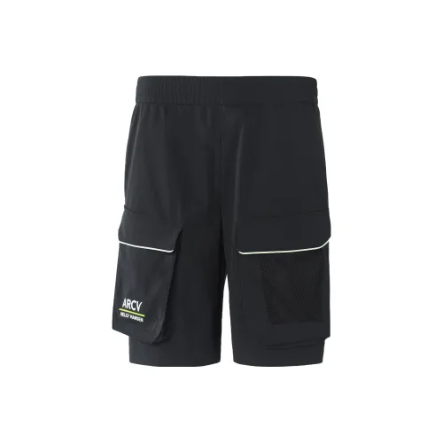 HELLY HANSEN Черные Мужские Повседневные Шорты