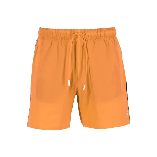 Hugo Boss Повседневные шорты Мужские Оранжевые