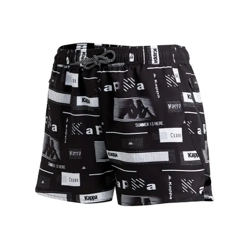 KAPPA Мужские черные пляжные шорты
