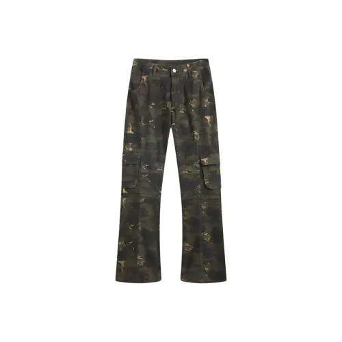 KSEK Повседневные брюки Унисекс Камуфляж