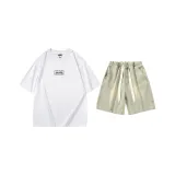 Комплект одежды (Белый топ + Желтые грязные штаны)