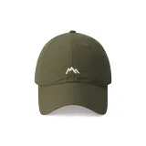 [Армейский зеленый] Быстросохнущая бейсболка, гора, белый, вышивка