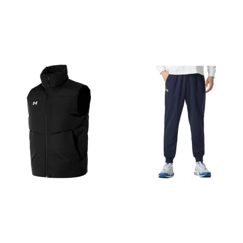 Under Armour Комплект Черный + Темно-Синий Мужской Повседневный Спортивный