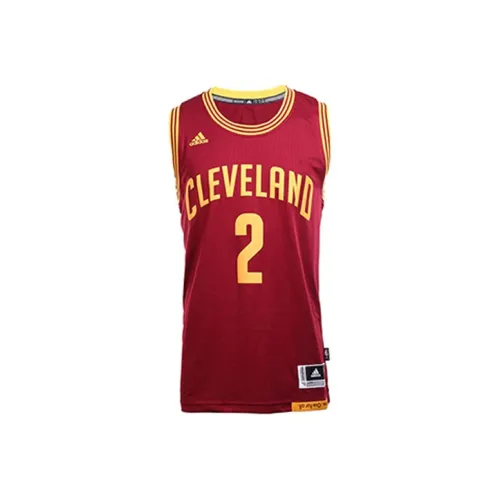 Adidas Баскетбольная Джерси Мужская Красная