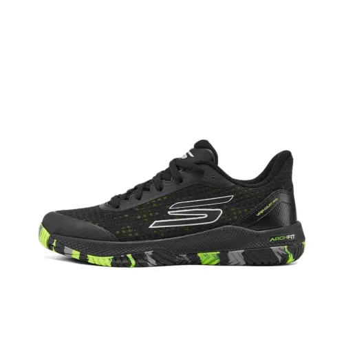 Skechers GO PICKLEBALL WOMENS Устойчивые к истиранию Низкие Кроссовки для тренировок Женские Черные