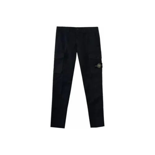 Stone Island Морской Синий Мужские Повседневные Штаны