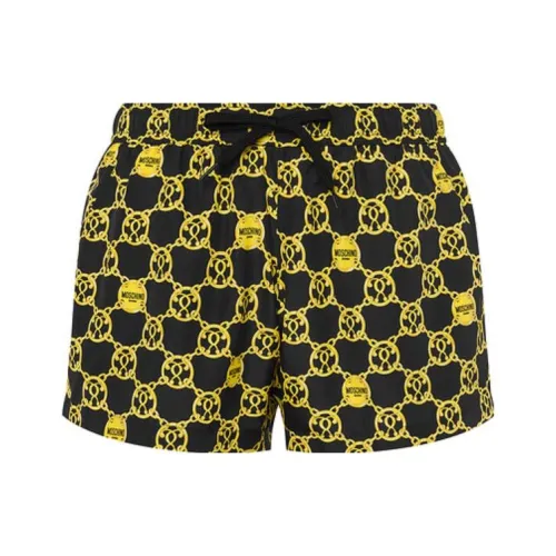 MOSCHINO Желтые Мужские Повседневные Шорты