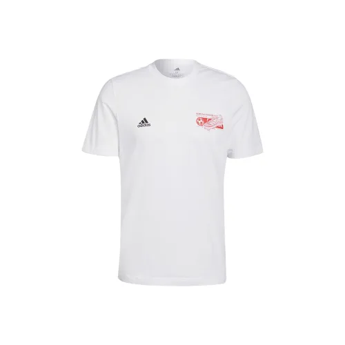 Adidas Белый Мужской Футбольный Джерси