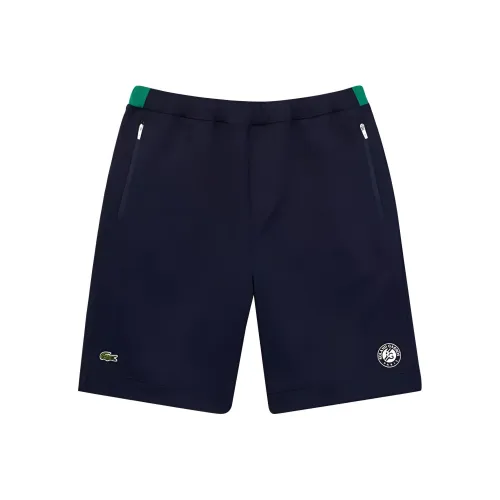 LACOSTE Повседневные шорты Мужские Морской синий