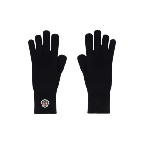 MONCLER Шерсть/кашемир Вязаные перчатки Мужские