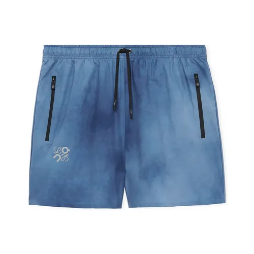 LOEWE x On SS24 Повседневные шорты Унисекс Blue