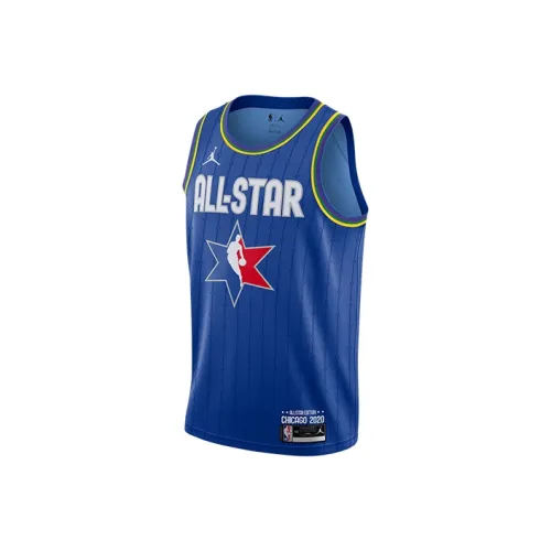 Джордан NBAAll Star Edition Swingman Джерси Giannis Antetokounmpo Баскетбольная Джерси Мужская Синяя