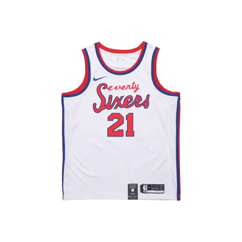 Nike Баскетбольная Джерси Мужская Белая